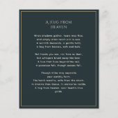 Papier Poème commémoratif de la fête de la vie des Roses (Dos)