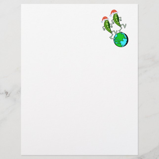 Papier Pois de vacances sur Terre (Devant)