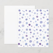 Papier pois peints à la main (Devant / Derrière)