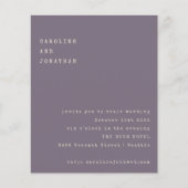 Papier Police de la machine à écrire violet budget (Devant)