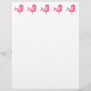 Papier Polka Dot Birds and Flowers