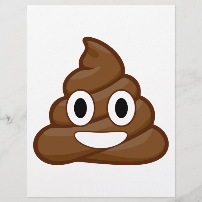 Papier poop emoji (Devant)