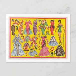  papier pop set Briefkaart