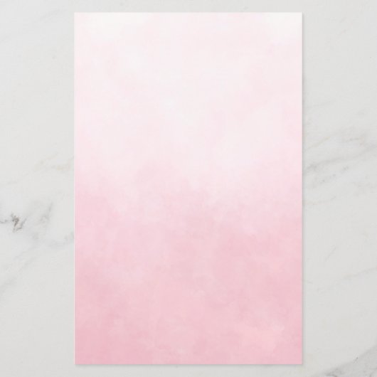 Papier Poppies d'art encé sur Pink Ombre (Dos)