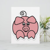 Papier porc (Debout devant)