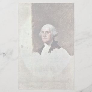 Papier Portrait De George Washington, Par Gilbert Stuart