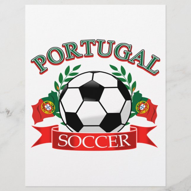Papier Portugal soccer (Devant)