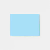 Papier Post-it Bébé Bleu Doux pour Notes et Rappel (Devant)