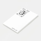 Papier Post-it Coloration Manchots Bourdon (Incliné)