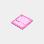 Papier Post-It de prière (Rose) (Incliné)