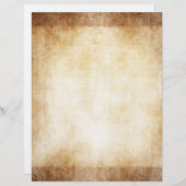 Papier Poste frontière vintage Damask (Devant / Derrière)