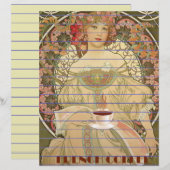 Papier Poster de café vintage (Devant / Derrière)