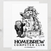 Papier Poster du club Homebrew (Devant / Derrière)