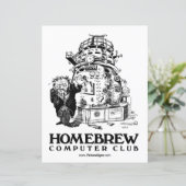 Papier Poster du club Homebrew (Debout devant)
