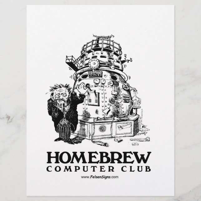 Papier Poster du club Homebrew (Devant)