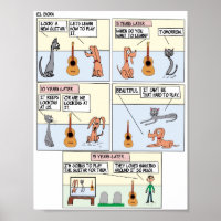 Papier Poster Guitare