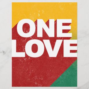 Papier Poster One Love