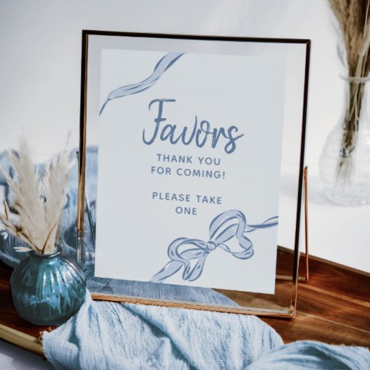 Papier Poster préféré Baby shower de garçon de la ceintur