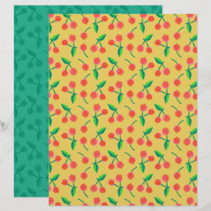 Papier pour album de cerises