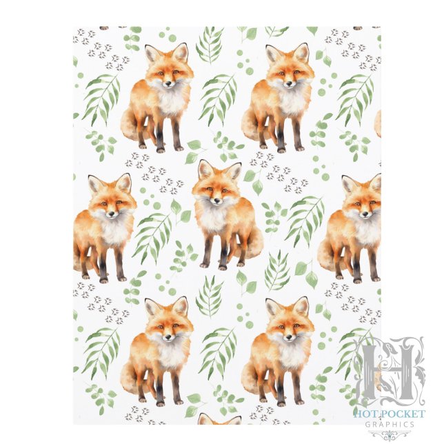 Papier pour album de découpage Renard (Créateur téléchargé)