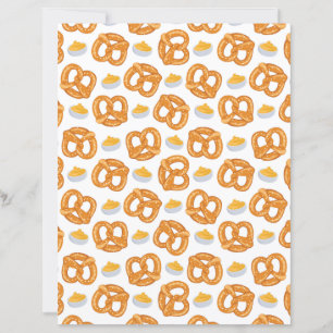 Papier pour album de prétzels et fromage