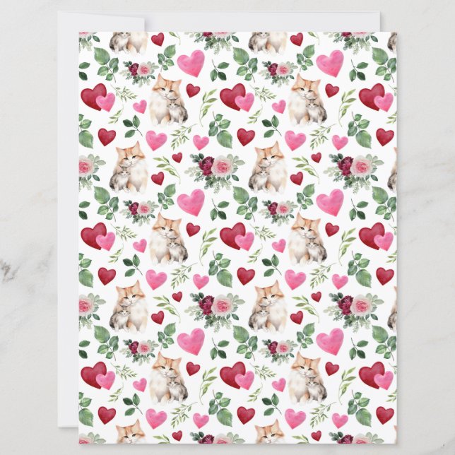 Papier pour scrapbook de Cat Valentine (Devant)