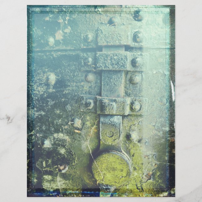 Papier pour scrapbook de junk journal (Devant)