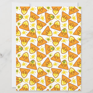 Papier pour scrapbooking Nachos et Jalapenos
