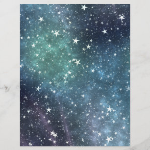 Papier pour scrapbooking Sky rempli Star