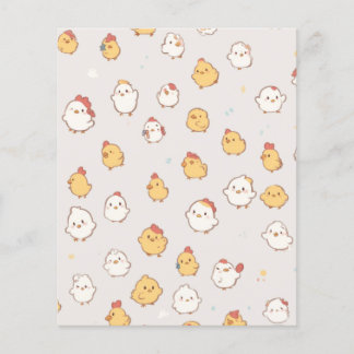 Papier Poussins Cutsy