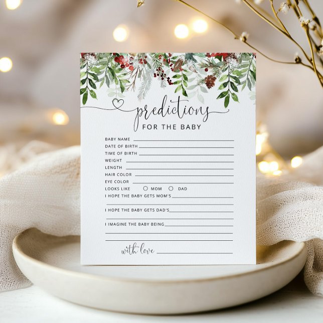 Papier Prédiction à feuillage persistant pour bébé, Prédi (Créateur téléchargé)