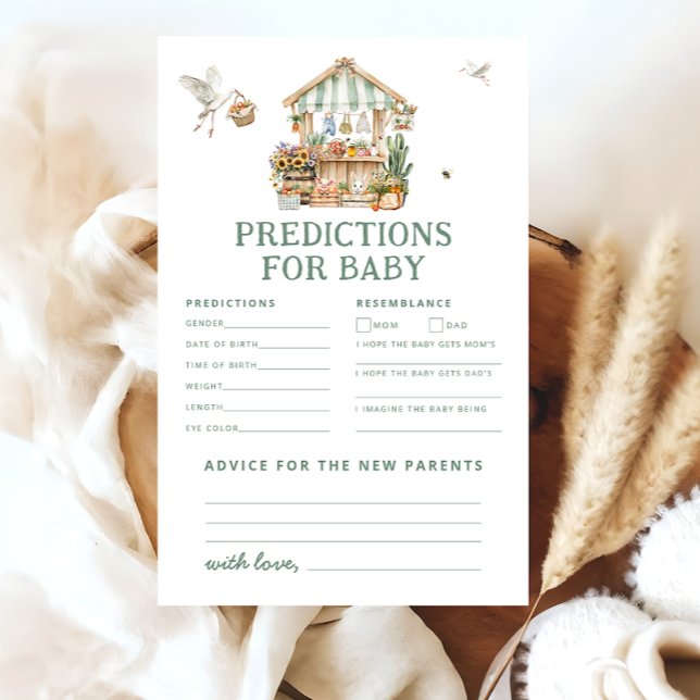 Papier Prédictions du marché agricole pour le jeu des béb (Créateur téléchargé)