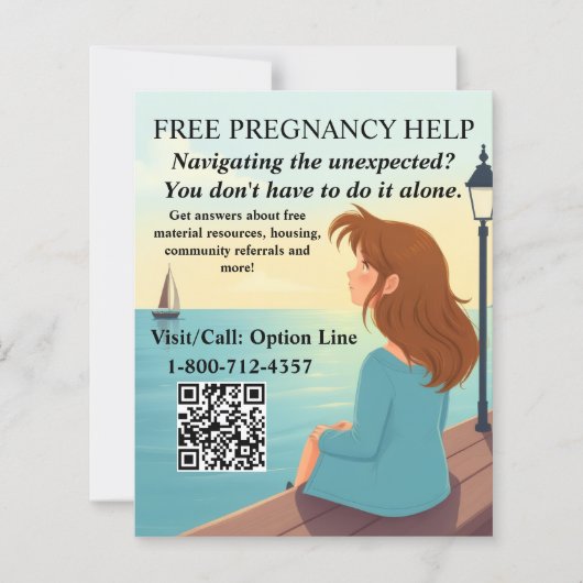 Papier Pregnancy Help/After Abortion Resources (Devant)