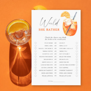 Papier Premier Spritz Baby shower à thème mariage Jeu plu