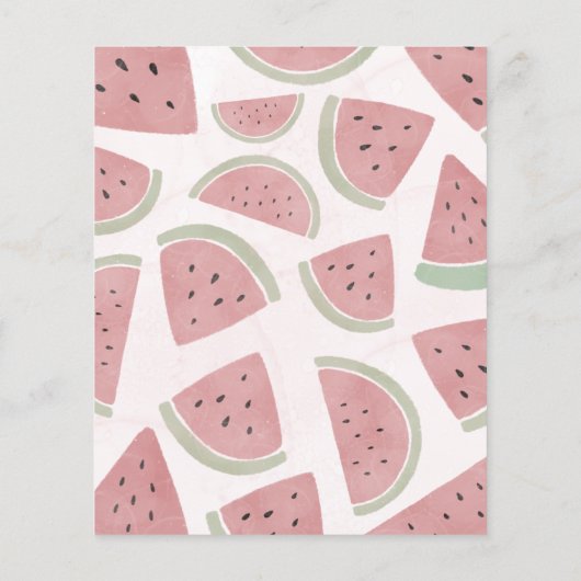 Papier Première fête de la pastèque Budget One in A Melon (Dos)