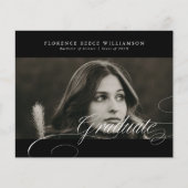 Papier Premium Black Calligraphy Photo College (Devant)