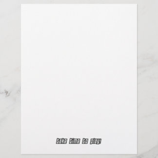 Papier Prenez le temps de jouer ! (2)