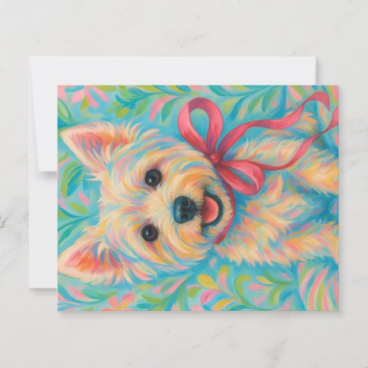 Papier Preppy Westie (Devant)