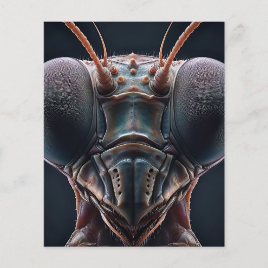 Papier Prier Mantis Fermer Macro (Devant)