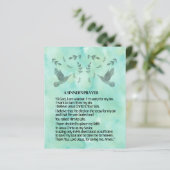 Papier Prière d'un soudeur (Debout devant)