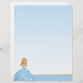 Papier Princesse Letterhead (Devant / Derrière)