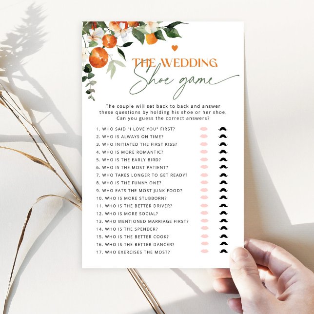 Papier Principal presser les agrumes Le jeu de chaussures (Créateur téléchargé)