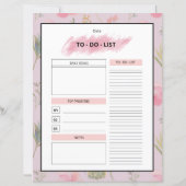 Papier Printable Monthly Planner Template (Dos)
