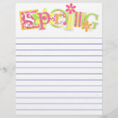 Papier Printemps (Devant)