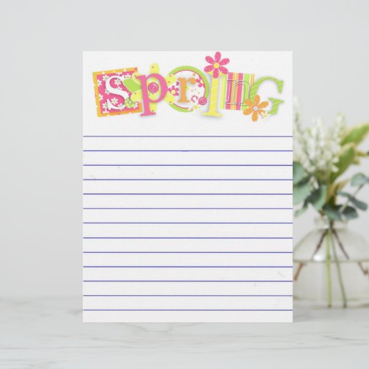 Papier Printemps (Debout devant)