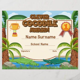 Papier Prix Clever Crocodile
