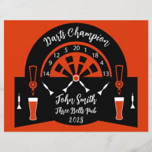 Papier Prix Darts