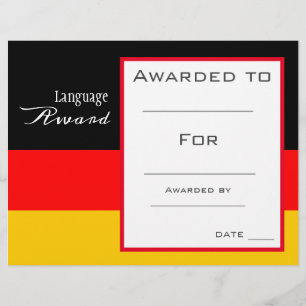 Papier Prix de cours Allemand