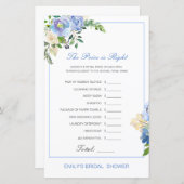 Papier Prix modifiable est la bonne Fête des mariées jeu (Devant / Derrière)