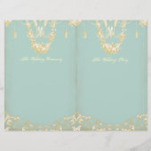 Papier Prog Mariage Georgiana (Marie Antoinette Blue) (Dos)